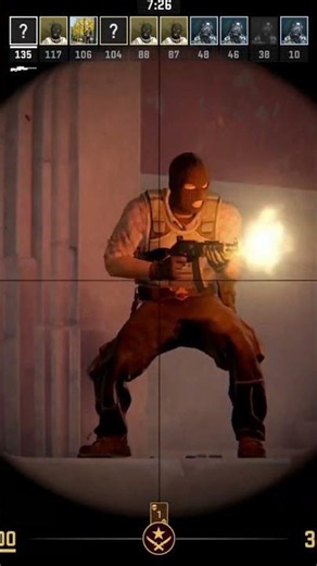 Sniper in CS2 - CS Online 2 #shorts #CSOnline