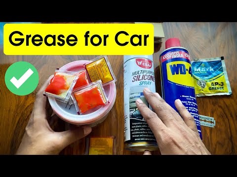 Best High Temp Grease for Car Brake Caliper Pin and Plastic and Rubber Parts lubrication in hindi