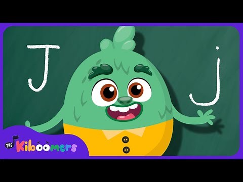 Letter J Song - THE KIBOOMERS Preschool Phonics Sounds - Uppercase & Lowercase Letters