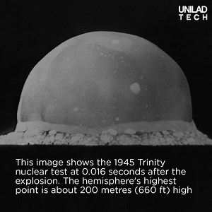 This Amazing Photo was Captured 0.16-Seconds After the Trinity Nuclear Test was Detonated