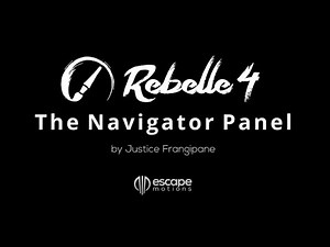 Rebelle 4 Tutorials: Navigator Panel and Navigation Shortcuts