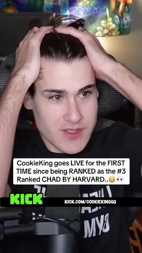 CookieKing's First LIVE Stream After Harvard Ranking