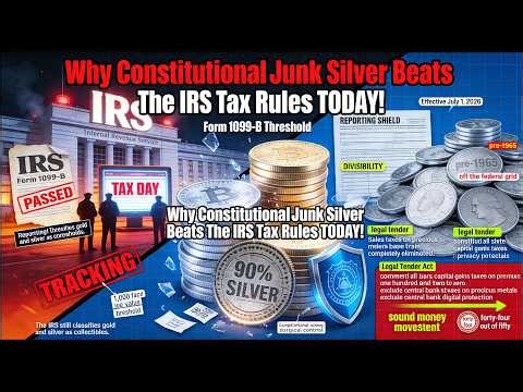 Why Constitutional Silver Has Different IRS Reporting Rules
