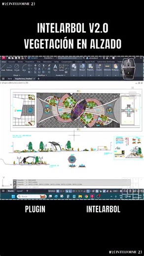Intelarbol v2.0 - vegetación en alzado 🌳 Crea vegetación en AutoCAD; ahora puedes crear bosques, rastrojos, cultivos y toda clase de vegetación dando clic en las polilineas. Plugin para #autocad y #civil3d ¿Te gusta este tipo de contenido? ¡Dale like 👍 y compártelo para ver más en mi canal! 📲 No olvides seguirme para conocer más herramientas y tips como este. | Intelforme2