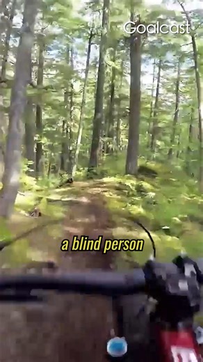 97K views · 114 reactions | The Real Life Daredevil: Brian Bushway Is A Blind Mountain Biker Who Can See Using Sound | Part 1 of 8 #brianbushway #blind #daredevil #mountainbike | RISE by Goalcast | Facebook