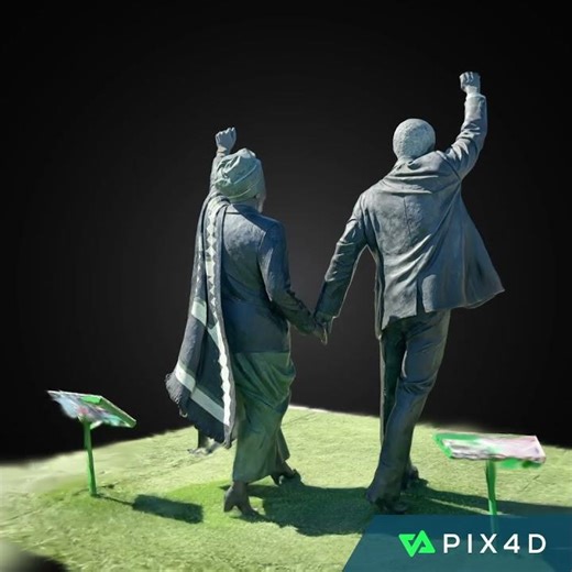 3DMonday: Nelson and Winnie Mandela