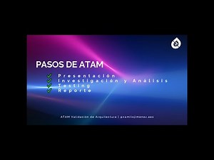 Resumen pasos para ejecutar ATAM Validación de Arquitectura