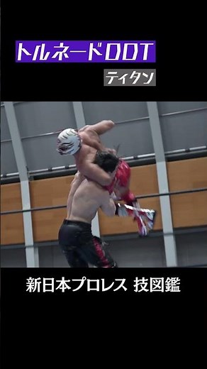 【新日本プロレス 技図鑑】トルネードDDT / ティタン #shorts