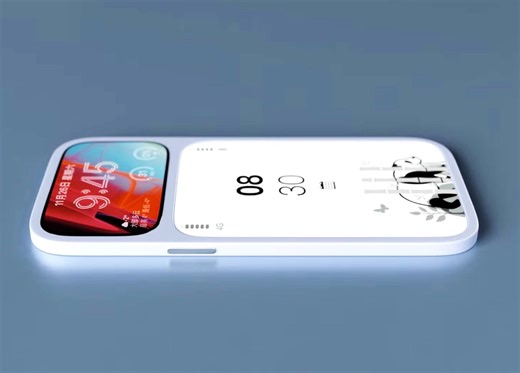 Pixel Duo concept smartphone sports dual display on the front with a big e-ink panel