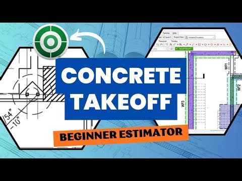How to Do a Concrete Foundation Takeoff (On-Screen Takeoff Tutorial for Beginners)