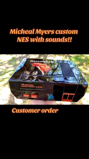 Happy Halloween! 🎃 #nes #nintendo #Halloween #michealmyers #snes #RetroGaming #classicgaming #n64 #segagenesis #90sthrowback #8bitgaming | Custom Nes Guy