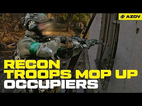 Azov Scouts Clear Occupiers: Toretsk Front Lines