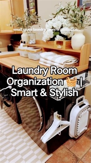 Laundry Room Organization 🧺 #shorts