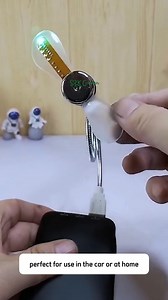 LED Clock Fan - A mini fan that keeps you cool while displaying the time. | Amber Lynn Sysel-Lodge