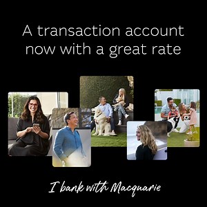 ⭐ Everyday banking just got more rewarding! ⭐ In an Australian first, we’re increasing the variable interest rates customers earn on their transaction account to 1.50% p.a. on balances up to $250k – 1.45% p.a. more than the industry average - just for banking with Macquarie. All on an account with no Macquarie fees or minimum deposit conditions, that can be opened in as little as a minute! Find out more: 👉 http://macq.co/6188zZyee | Macquarie Bank
