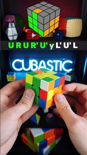 Rubik's cube CFOP F2L Learn | Part 26 #rubikscube #speedsolving #f2l #shorts