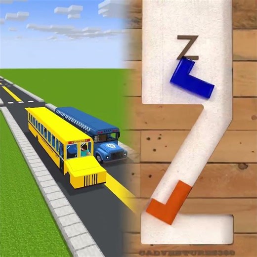 POCOYO Y LA CARRERA DE BUSES #shorts #minecraft #smilingcritters #sprunki #poppyplaytime4 #tiktokuni