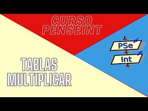 Pseint para principiantes: Cómo generar y mostrar las tablas de multiplicar
