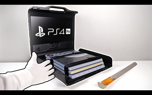 【1080P60】便携式PS4 Pro“理想显示器”？GAEMS哨兵便携显示器开箱（支持Xbox One，NS，PS）