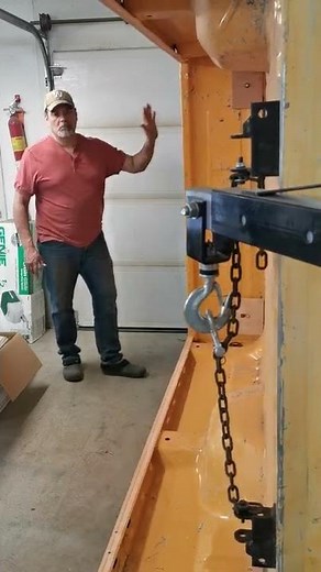 Truck Bed Rotisserie using a Engine Hoist, Movers Dolly and Chain Hoist