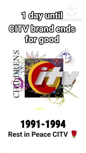 CITV logo History 1 day left CITV brand #savekidstv #nostalgia #citv