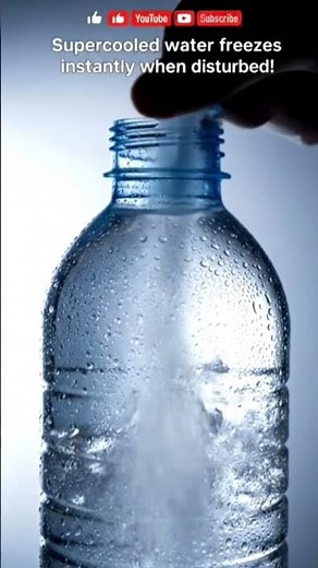 Water Freezes Instantly?! ❄️