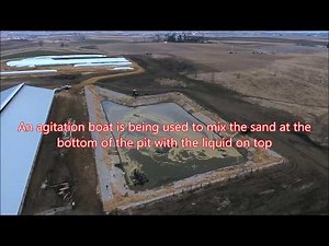 How to Dragline Manure | Spreading Manure Technique