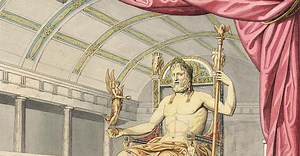 Statue de Zeus à Olympie