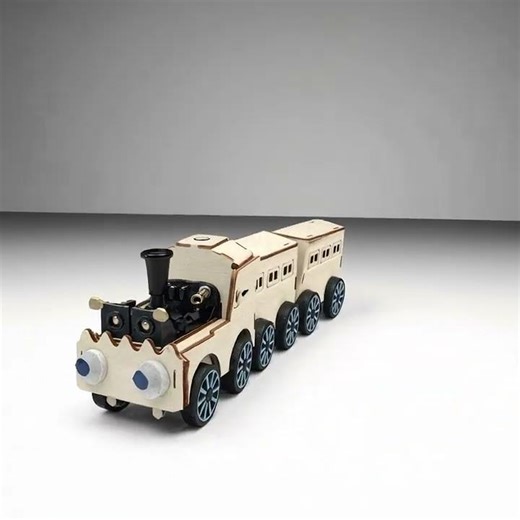DIY Small Train Toy – STEM Educational Kit | LGPW194 #creativelearningforkids #diyscience