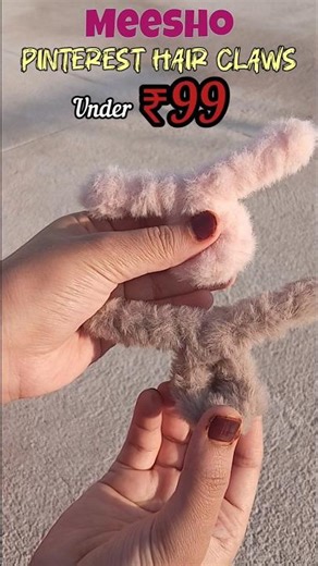 Meesho Pinterest Hair Claws Under ₹99 😍✨ | Meesho |FindAurFun #shorts #ytshorts #meesho #affiliate