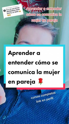 Replying to @jager_d Aprender a entender cómo se comunica la mujer en pareja #entenderalasmujeres #mujeresexplicadas #lenguajesdelamor #lenguajedemujeres @emprendedormoderno