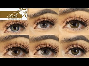 Bella Colored Lenses | Cheap and Natural Lenses for Brown Eyes!! *3month duration