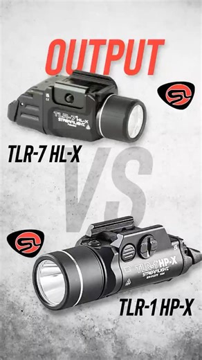 Streamlight TLR-7 HL-X vs TLR-1 HP-X