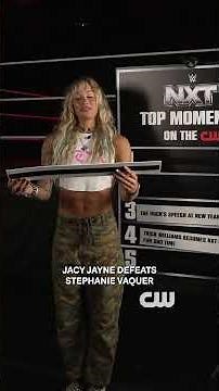 Sol Ruca and Zaria Blind Rank NXT on The CW Moments