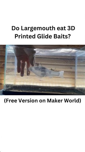 Free Generic AF Glide on MakerWorld. 5.55 upgrade is on Etsy. Comment Tester for the code #glidebait