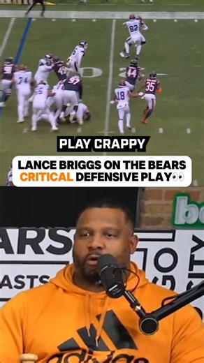 Brick x Brick | @lancebriggs on the Bears’ defense in critical moments👀 | Instagram