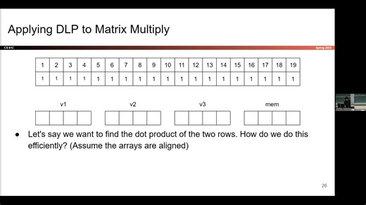 [CS61C SP23] Lecture 25- Parallelism II - SIMD