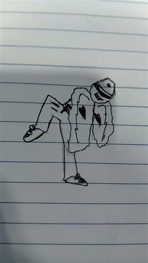 drawing military Chinese Dance