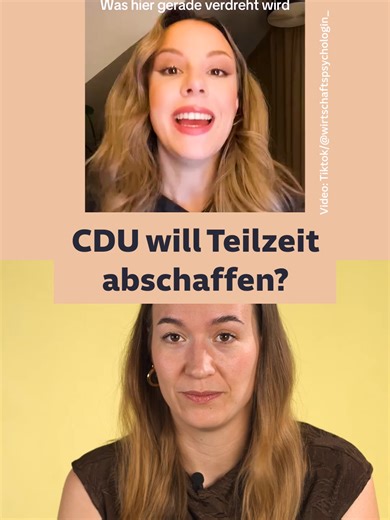 Recht auf Teilzeit: CDU-Wirtschaftsflügel schränkt ein
