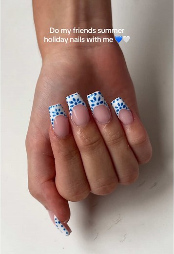 Beach-Themed Summer Nail Art Tutorial