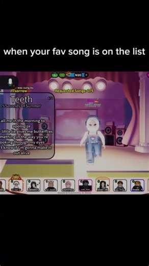 heart got teeth 🥶 #5sos #teeth #cover #karaoke #roblox #fyp #robloxedit #robloxedit #viral