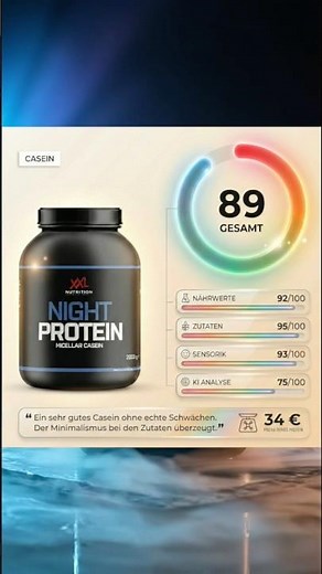 XXL Nutrition Night Protein: Testsieger Casein (03/2026)