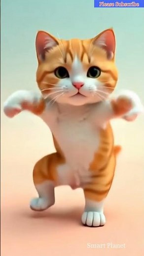 😻 "Cutest Cat Dancing Like a Pro | Must Watch! #cute #Short #heenaprajapati