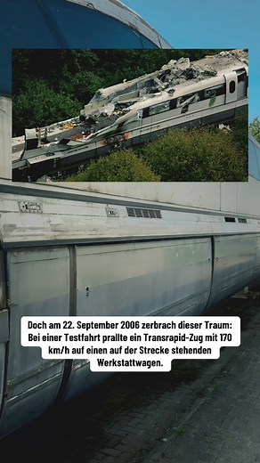 Der schnellste Zug Deutschlands 🚝– und das Unglück, das ihn zum Stillstand brachte 🕊️ Er war schneller als jeder ICE, leiser als ein startendes Flugzeug – der Transrapid. Eine deutsche Magnetschwebebahn, die mit bis zu 450 km/h über die 31 km lange Teststrecke im Emsland schwebte. Keine Räder, kein Kontakt – nur Magnetkraft. Ein Symbol für technischen Fortschritt und die Zukunft des Reisens. Doch am 22. September 2006 endete diese Vision tragisch: Bei einer Testfahrt prallte ein Transrapid mit