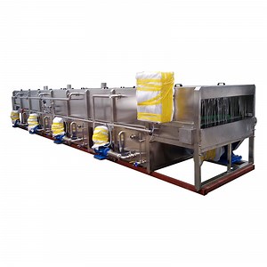 [Hot Item] Food Sanitary Stainless Steel Juice Bottle Tunnel Pasteurizer