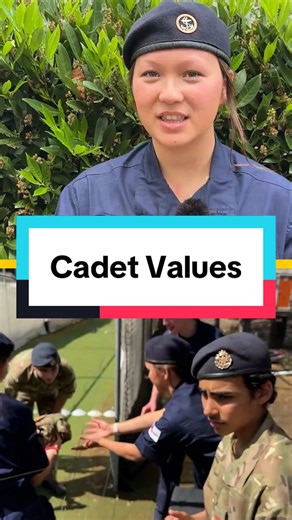 Cadet Values: Respect, Discipline, Confidence