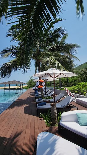 Embrace wanderlust’s allure and lose yourself in tranquility. @anantaraquynhon awaits, inviting you to discover its beachfront paradise 🏝 #AnantaraQuyNhon #BeachResort #QuyNhon #VietnamTravel #LuxuryResort #UnforgettableJourneys