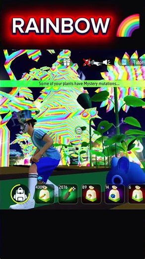 how to get rainbow plants easily in free garden Craftland map 🗺️ #trendingshorts #viral #freefire