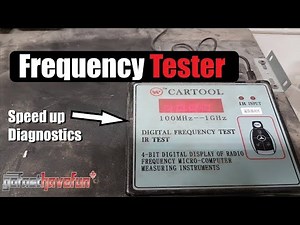 Tool Time: Remote Key Fob frequency tester | AnthonyJ350