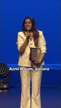 NAB IFFM 2025 Award for Best Actor (Female) - Series goes to… the incredible Nimisha Sajayan! 🏆✨
